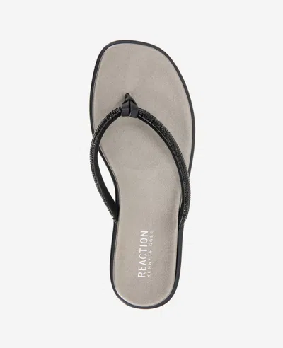 Reaction Kenneth Cole Reaction - Wynwood Jewel Thong Sandal In Black