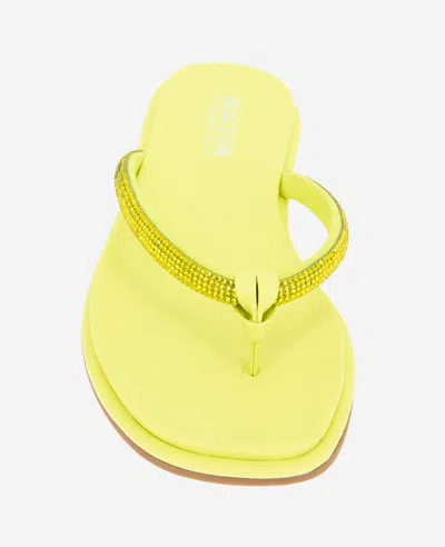 Reaction Kenneth Cole Reaction - Wynwood Jewel Thong Sandal In Limeade