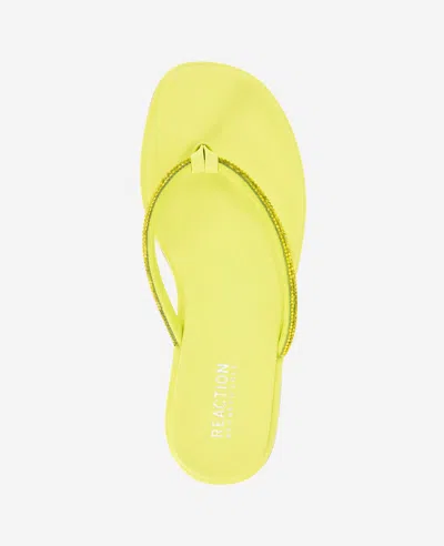Reaction Kenneth Cole Reaction - Wynwood Jewel Thong Sandal In Limeade