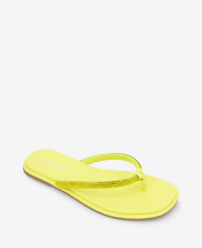 Reaction Kenneth Cole Reaction - Wynwood Jewel Thong Sandal In Limeade