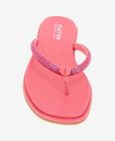 Reaction Kenneth Cole Reaction - Wynwood Jewel Thong Sandal In Geranium
