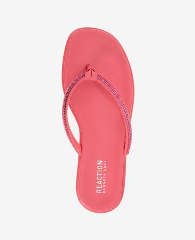 Reaction Kenneth Cole Reaction - Wynwood Jewel Thong Sandal In Geranium