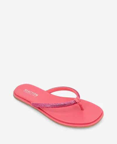 Reaction Kenneth Cole Reaction - Wynwood Jewel Thong Sandal In Geranium