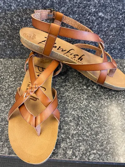 Blowfish Women's Granola-b Sandal In Scotch Dyecut In Multi
