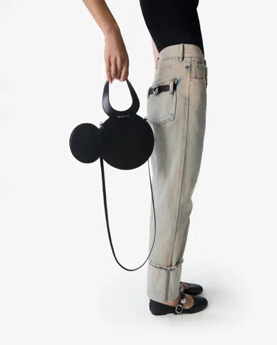 Coperni Disney X  Crossbody Baby Mickey Tote Bag In Black