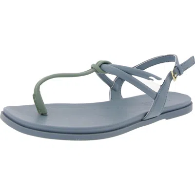 Steve Madden Warren Womens Thong Ankle Strap T-strap Sandals In Multi