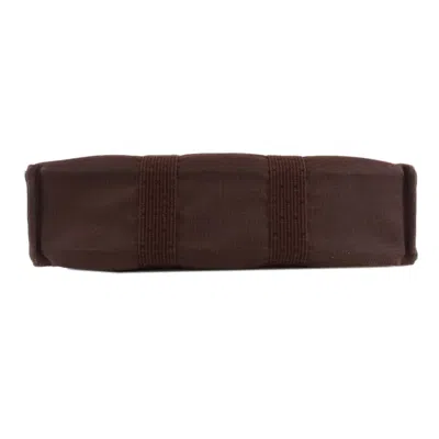 Pre-owned Hermes Brown Canvas Tote Bag ()