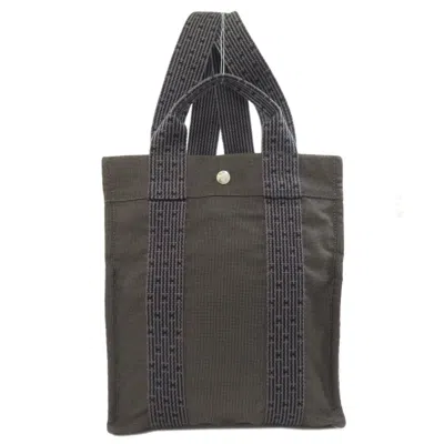 Pre-owned Hermes Gray Canvas Backpack ()