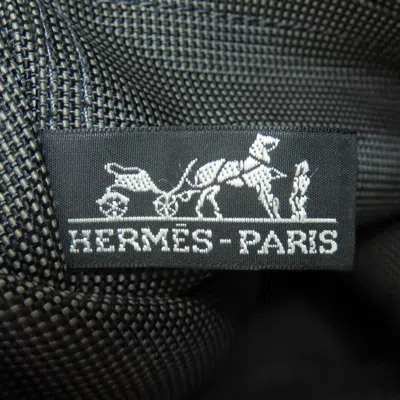 Pre-owned Hermes Gray Canvas Backpack ()