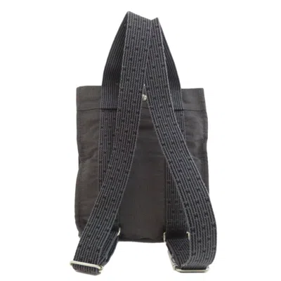 Pre-owned Hermes Gray Canvas Backpack ()