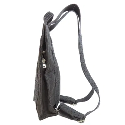 Pre-owned Hermes Gray Canvas Backpack ()