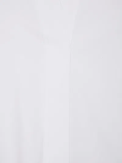 Chiara Boni La Petite Robe Atena Slim Jersey Shirt By Chiara Boni In White