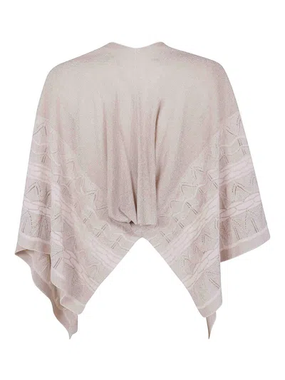 D Exterior D.exterior Embroidered Luc Cape In White