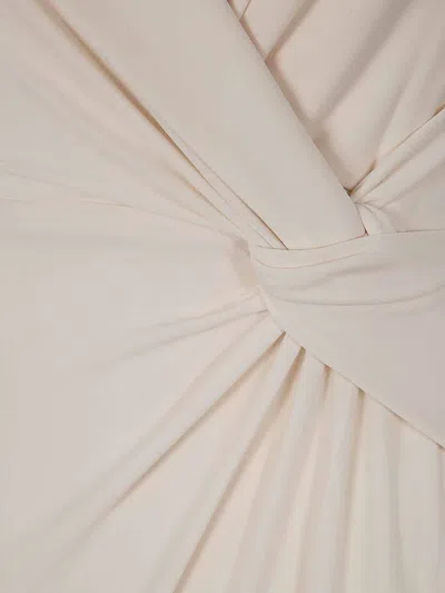 Ralph Lauren Leonidas Sleevesless Gown In White