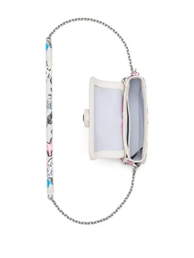 Marc Jacobs The Sticker Clover Shoulder Bag In White