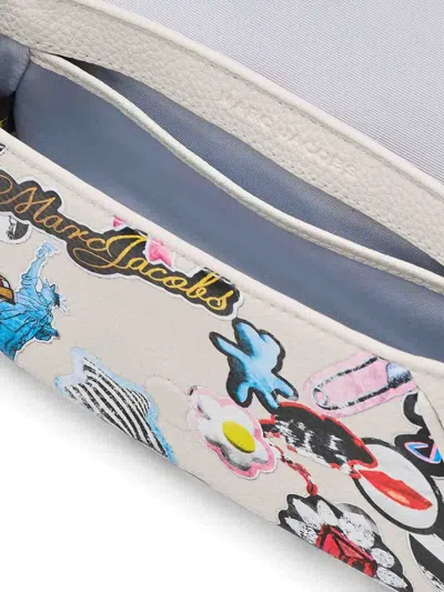 Marc Jacobs The Sticker Clover Shoulder Bag In White