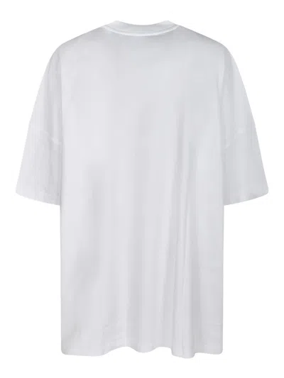 Moschino Oversized T-shirt Maxi Teddy Bear In White