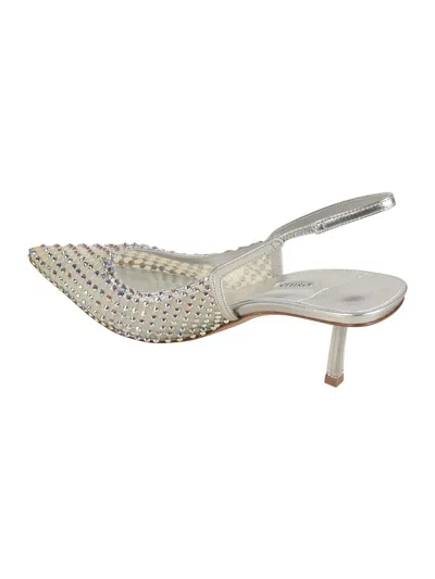 Le Silla Sandals In Silver