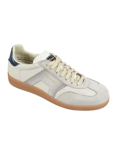 Santoni Dbs Oly Sneakers In White