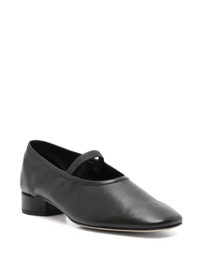 Aeyde Pippa Nappa Leather Black In Black