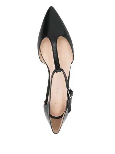 P.a.r.o.s.h Parosh Ballerina Shoes In Black