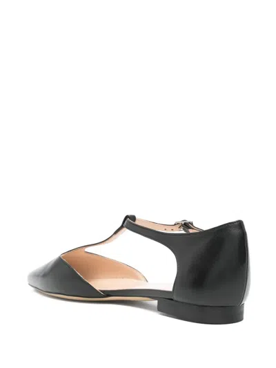 P.a.r.o.s.h Parosh Ballerina Shoes In Black