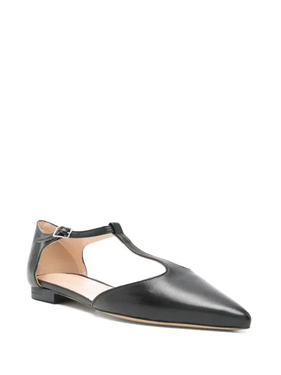 P.a.r.o.s.h Parosh Ballerina Shoes In Black