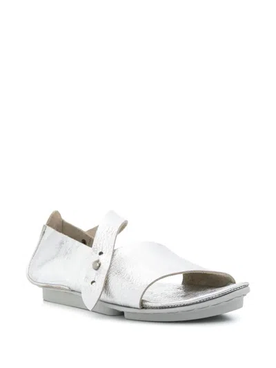Trippen Marlene Sandal In Silver
