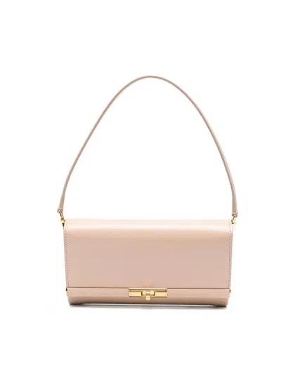 Dolce & Gabbana Mini Palmellato Ottone Vin Shoulder Bag In Pink