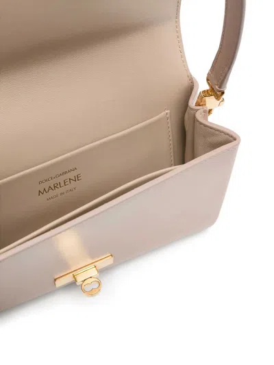 Dolce & Gabbana Mini Palmellato Ottone Vin Shoulder Bag In Pink