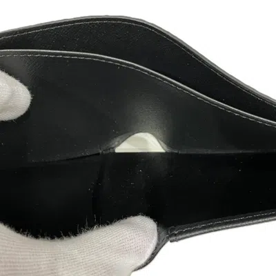 Pre-owned Louis Vuitton Black Gray Monogram Eclipse Monogram Eclipse Wallet (bi-fold) () In Black, Gray, Monogram Eclipse