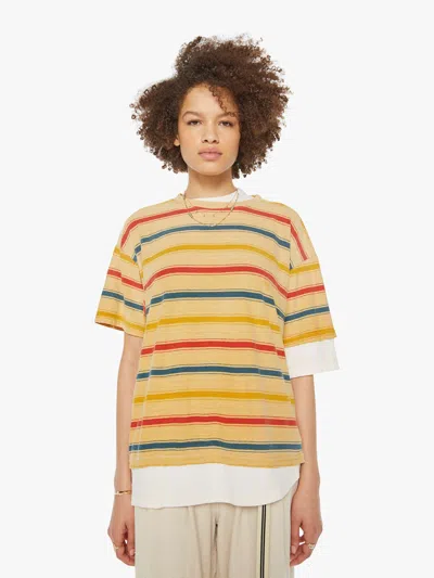 Dr. Collectors Model Double T Banana T-shirt In Yellow - Size X-large In Yellow