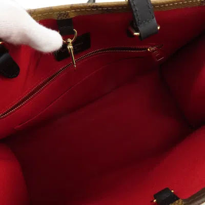 Pre-owned Louis Vuitton Brown Monogram Reverse Tote Bag ()