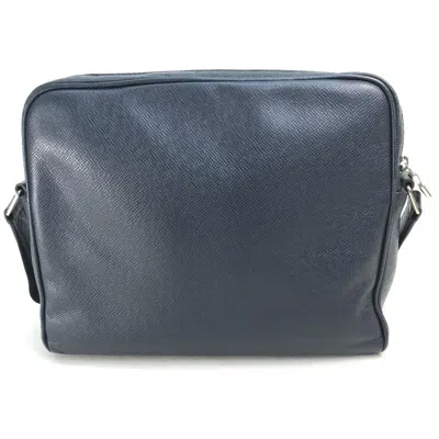 Pre-owned Louis Vuitton Navy Leather Shoulder Bag ()