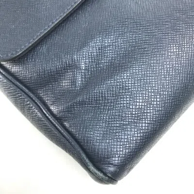 Pre-owned Louis Vuitton Navy Leather Shoulder Bag ()
