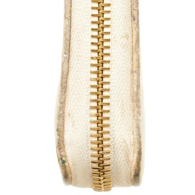 Pre-owned Louis Vuitton Neige White Leather Coin Purse/coin Case () In Neige, White