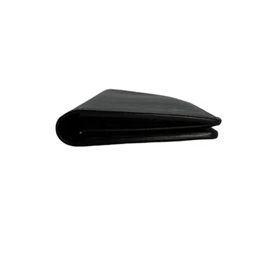 Pre-owned Louis Vuitton Noir Epi Leather Long Wallet (bi-fold) ()