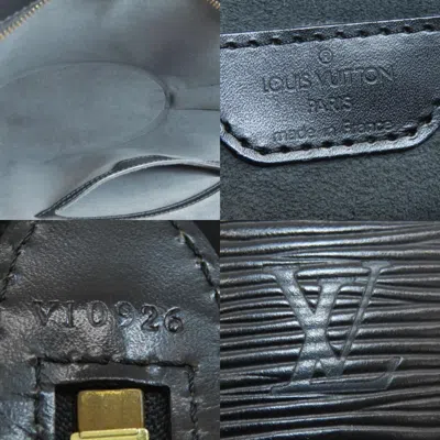 Pre-owned Louis Vuitton Noir Epi Leather Tote Bag ()