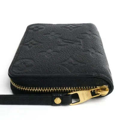 Pre-owned Louis Vuitton Noir Monogram Empreinte Coin Purse/coin Case ()