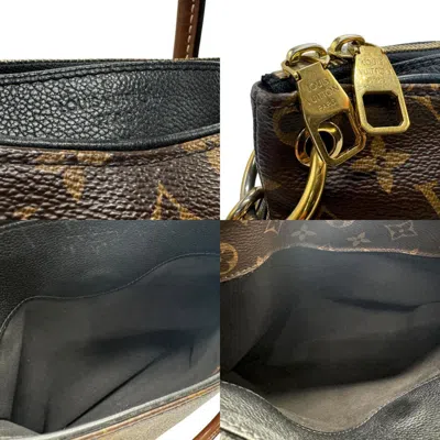 Pre-owned Louis Vuitton Noir Monogram Handbag Shoulder Bag ()