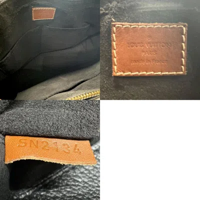 Pre-owned Louis Vuitton Noir Monogram Handbag Shoulder Bag ()