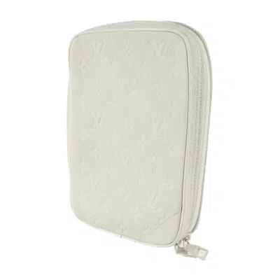 Pre-owned Louis Vuitton Off-white Leather Fanny Pack Pouch Sling Bag ()
