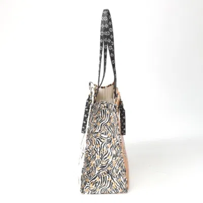 Pre-owned Louis Vuitton Orange White Tote Bag () In Orange, White