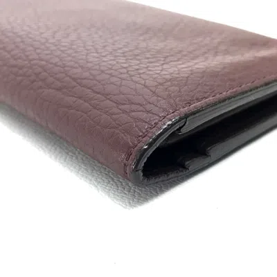 Pre-owned Louis Vuitton Other Leather Long Wallet (bi-fold) ()