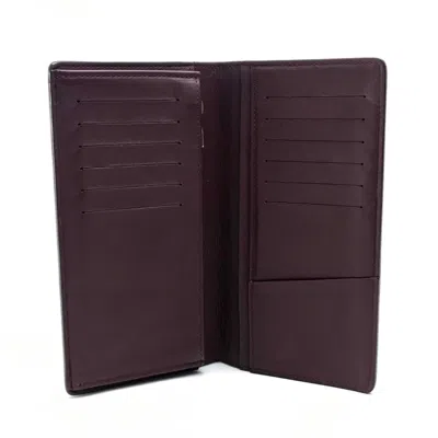 Pre-owned Louis Vuitton Other Leather Long Wallet (bi-fold) ()