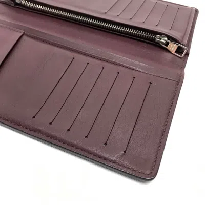 Pre-owned Louis Vuitton Other Leather Long Wallet (bi-fold) ()