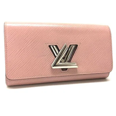Pre-owned Louis Vuitton Pink Epi Leather Coin Purse/coin Case ()
