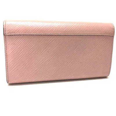 Pre-owned Louis Vuitton Pink Epi Leather Coin Purse/coin Case ()
