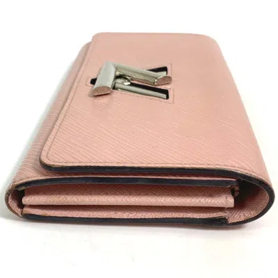 Pre-owned Louis Vuitton Pink Epi Leather Coin Purse/coin Case ()