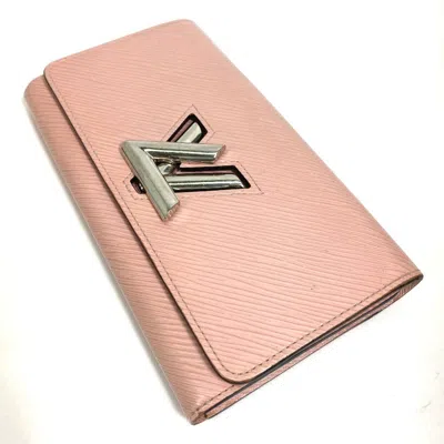 Pre-owned Louis Vuitton Pink Epi Leather Coin Purse/coin Case ()